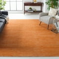 thumbnail image 1 of SAFAVIEH Vision Adrasteia Overdyed Solid Area Rug, 6'7" x 6'7" Square, Orange - Modern Design, Orange, Non-Shedding & Easy Cleaning, Ideal for Living Room, Bedroom, Dining Space, 1 of 15