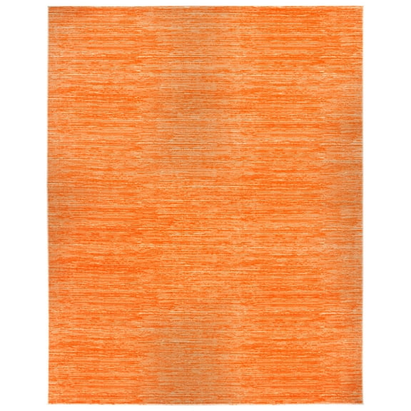 SAFAVIEH Vision Adrasteia Overdyed Solid Area Rug, 9' x 12', Orange