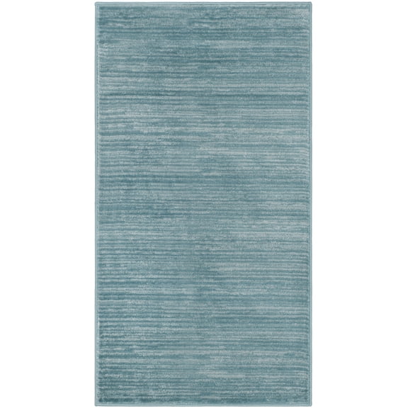 SAFAVIEH Vision Adrasteia Overdyed Solid Area Rug, Aqua, 2'2" x 4'