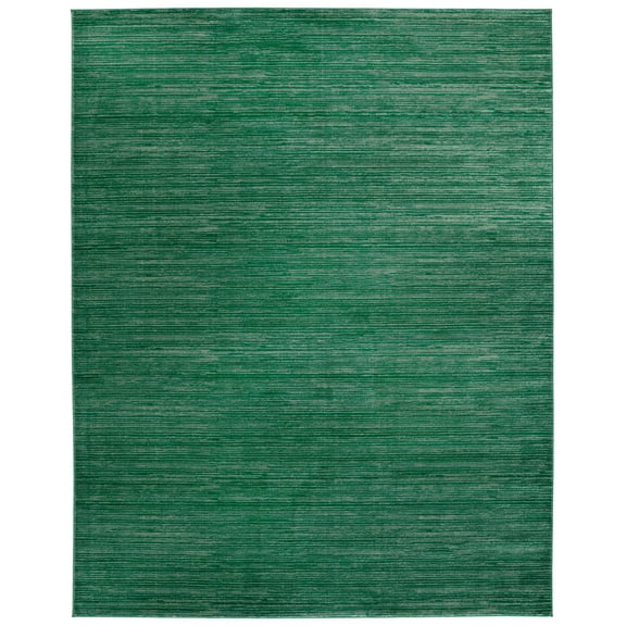 SAFAVIEH Vision Adrasteia Overdyed Solid Area Rug, Dark Green, 10' x 14'