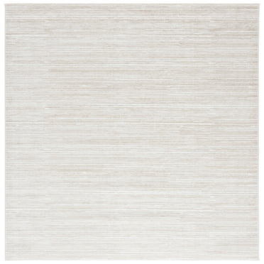 SAFAVIEH Vision Adrasteia Overdyed Solid Area Rug, Ivory, 3' x 3' Square