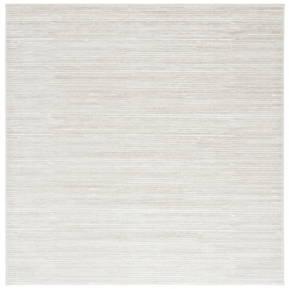 SAFAVIEH Vision Adrasteia Overdyed Solid Area Rug, Ivory, 3' x 3' Square