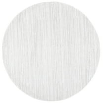 SAFAVIEH Vision Adrasteia Overdyed Solid Area Rug, Ivory Grey, 3' x 3' Round