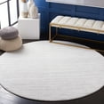 thumbnail image 1 of SAFAVIEH Vision Adrasteia Overdyed Solid Area Rug, Ivory Grey, 8' x 8' Round - Modern Design, Ivory Grey & -, Non-Shedding & Easy Cleaning, Ideal for Living Room, Bedroom, Dining Space, 1 of 12