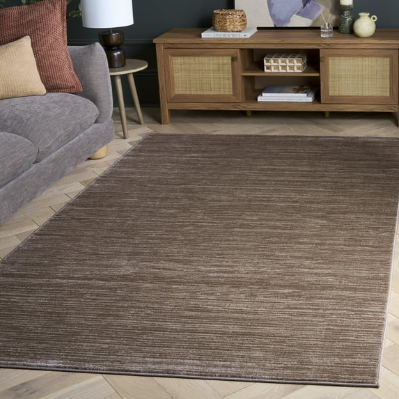 SAFAVIEH Vision Adrasteia Distressed Area Rug, Light Brown, 4' x 6' - Modern Design, Light Brown, Non-Shedding & Easy Cleaning, Ideal for Living Room, Bedroom, Dining Space, Entryway, Bathroom, Bedsi