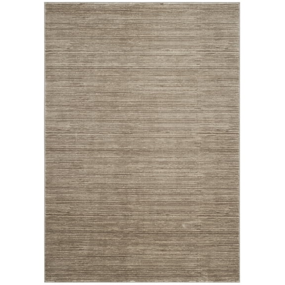 SAFAVIEH Vision Adrasteia Overdyed Solid Area Rug, Light Brown, 5'1" x 7'6"
