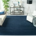 thumbnail image 1 of SAFAVIEH Vision Adrasteia Overdyed Solid Area Rug, Navy, 12' x 12' Square - X-Large - Modern Design, Navy, Non-Shedding & Easy Cleaning, Ideal for Living Room, Bedroom, Dining Space, 1 of 17