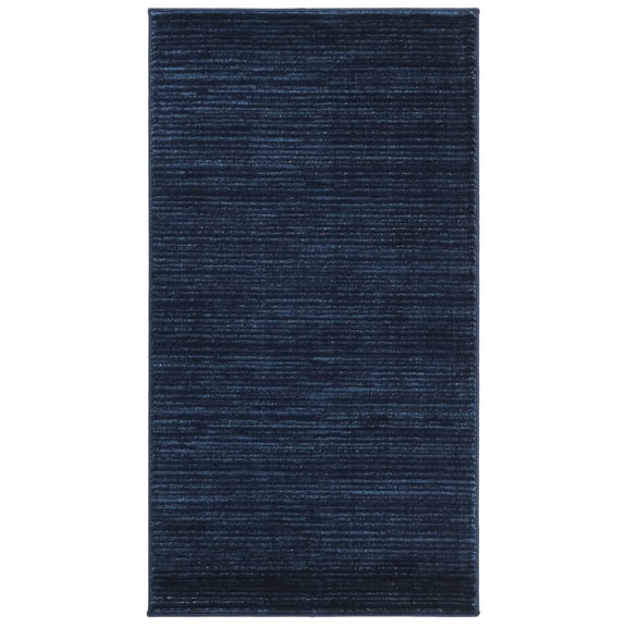SAFAVIEH Vision Adrasteia Overdyed Solid Area Rug, Navy, 2' x 3'