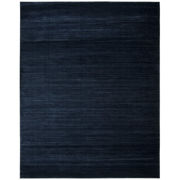 SAFAVIEH Vision Adrasteia Overdyed Solid Area Rug, Navy, 9' x 12'