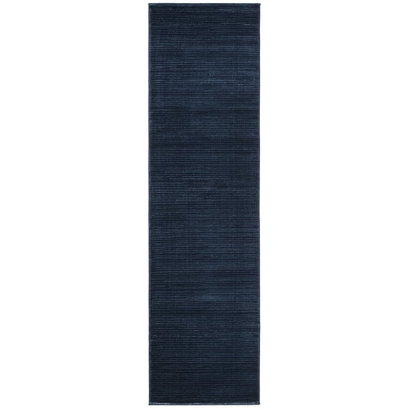 SAFAVIEH Vision Adrasteia Overdyed Solid Runner, 2'2" x 10', Navy