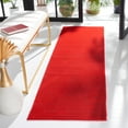 thumbnail image 1 of SAFAVIEH Vision Adrasteia Overdyed Solid Runner, 2'2" x 8', Red - Modern Design, Red, Non-Shedding & Easy Cleaning, Ideal for Living Room, Bedroom, Dining Space, Entryway, Hallway, Kitchen, 1 of 13