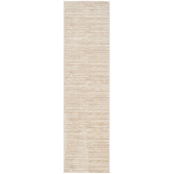 SAFAVIEH Vision Adrasteia Overdyed Solid Runner Rug, Cream, 2'2" x 20'
