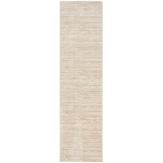 SAFAVIEH Vision Adrasteia Overdyed Solid Runner Rug, Cream, 2'2" x 20'