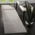thumbnail image 1 of SAFAVIEH Vision Adrasteia Overdyed Solid Runner Rug, Silver, 2'2" x 10' - Modern Design, Silver, Non-Shedding & Easy Cleaning, Ideal for Living Room, Bedroom, Dining Space, Entryway, Hallway, Kitchen, 1 of 12