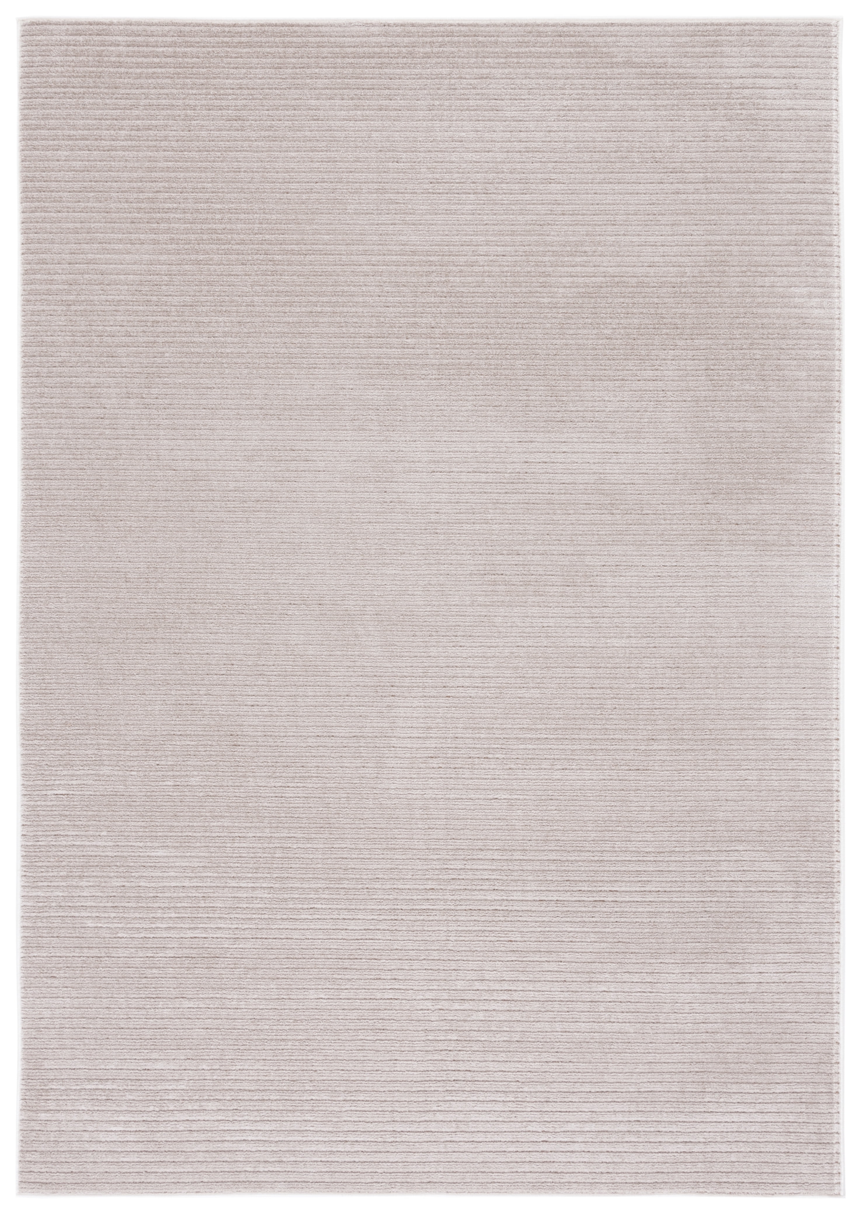 SAFAVIEH Vision Zayden Solid Polyester Area Rug, Beige, 8' x 10'