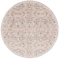 thumbnail image 1 of SAFAVIEH Vivaldi Jules Abstract Area Rug, Rust/Ivory, 6'7" x 6'7" Round, 1 of 7