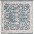 thumbnail image 1 of SAFAVIEH Vivaldi Lennard Abstract Area Rug, Blue/Ivory, 6'7" x 6'7" Square, 1 of 8