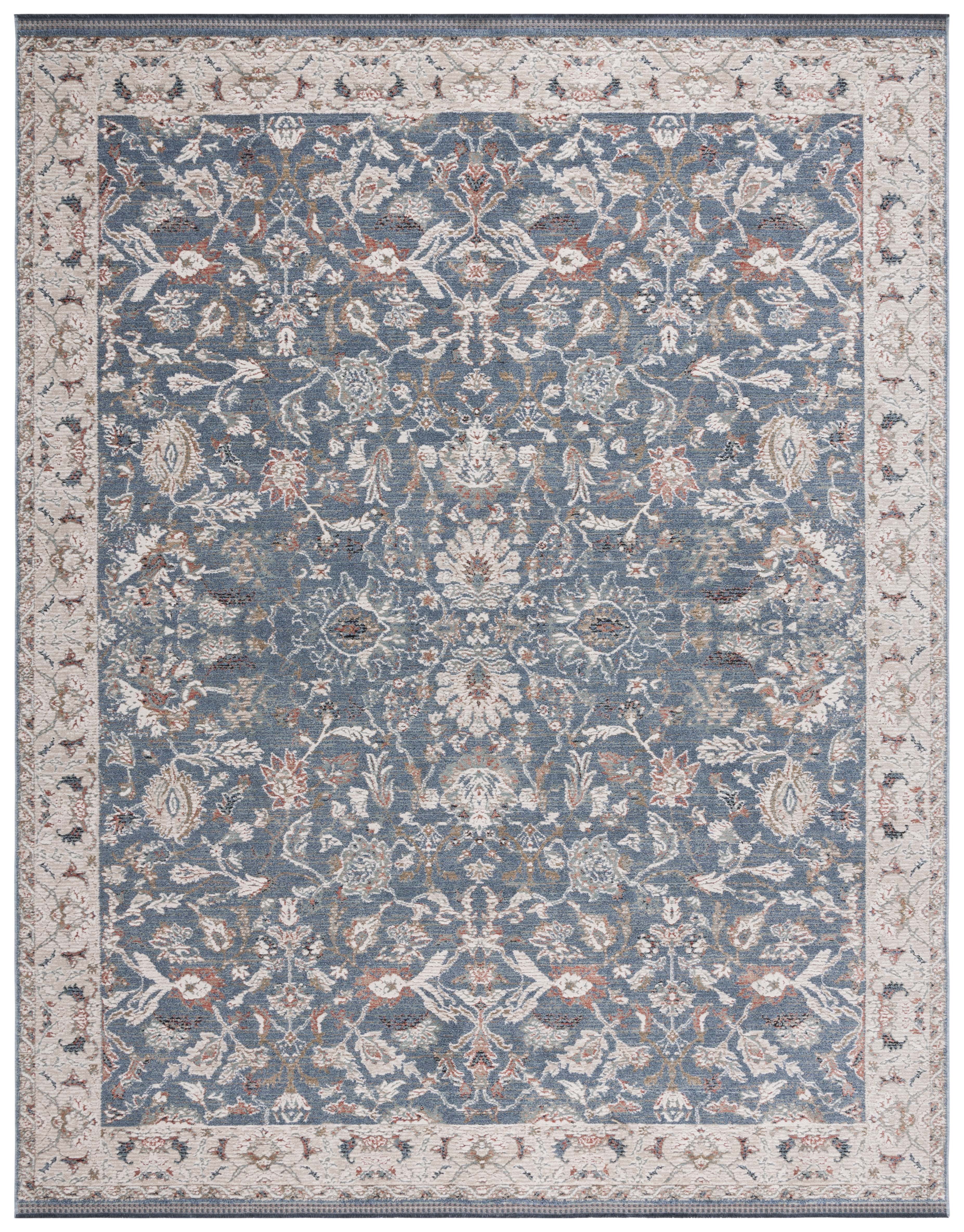 SAFAVIEH Vivaldi Lennard Abstract Area Rug, Blue/Ivory, 8' x 10'