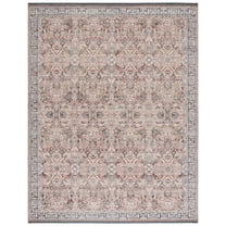 SAFAVIEH Vivaldi Phipp Abstract Area Rug, Navy/Rust, 8' x 10'
