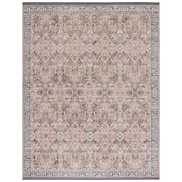SAFAVIEH Vivaldi Phipp Abstract Area Rug, Navy/Rust, 8' x 10'