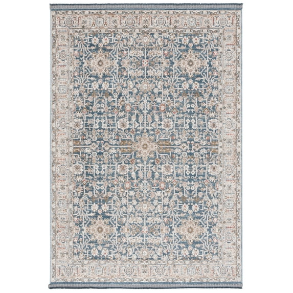 SAFAVIEH Vivaldi Roberta Abstract Area Rug, Light Blue/Ivory, 5'3" x 7'6"