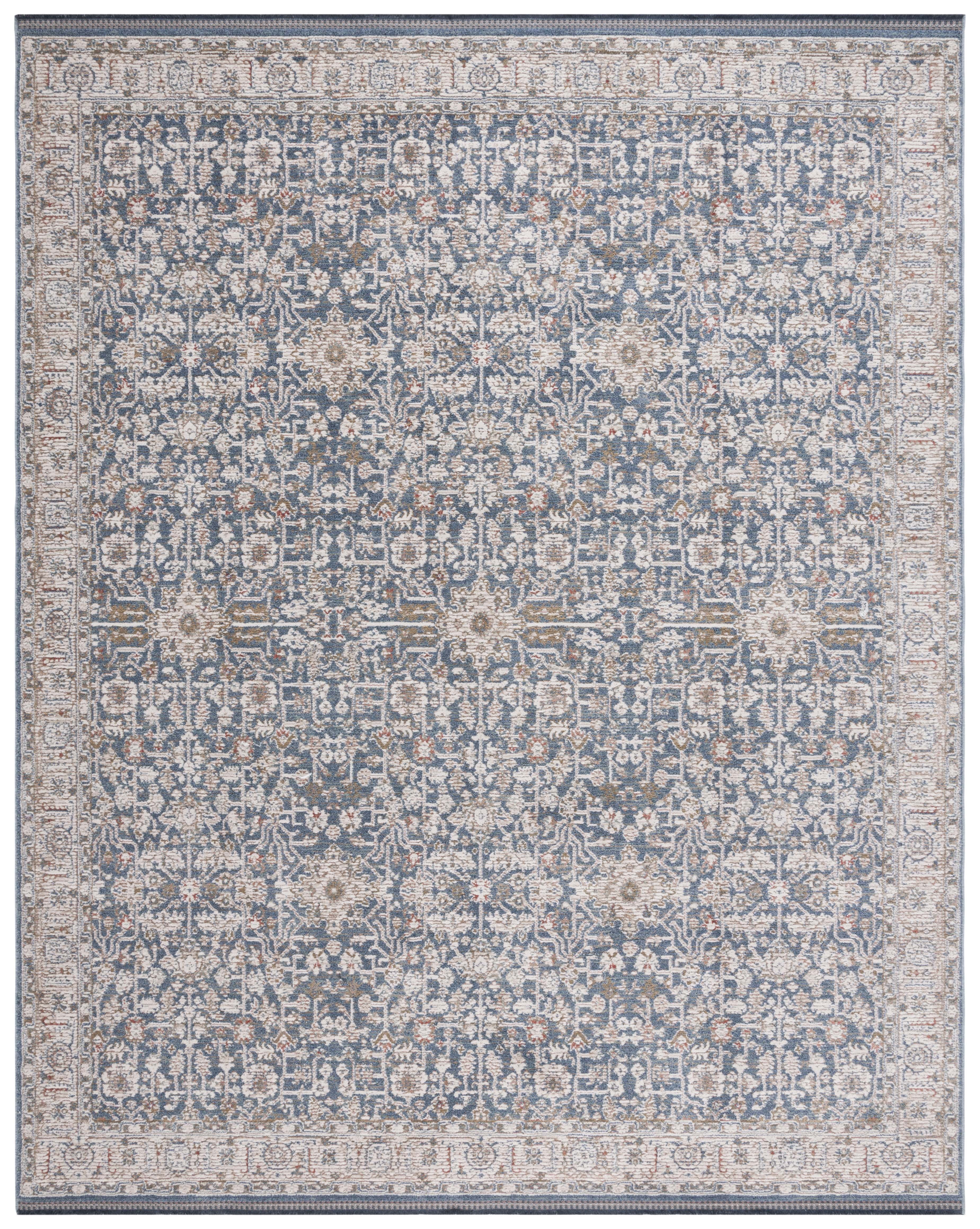 SAFAVIEH Vivaldi Roberta Abstract Area Rug, Light Blue/Ivory, 8' x 10'