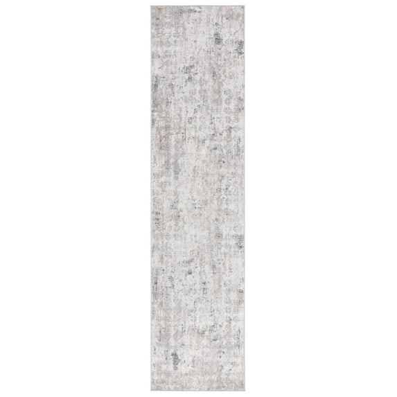 SAFAVIEH Vogue Austin Abstract Runner Rug, Grey/Ivory, 2' x 8'