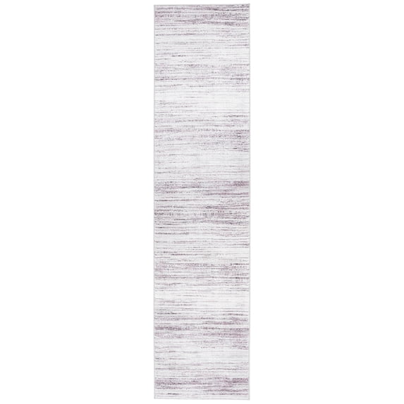 SAFAVIEH Vogue Chelsea Abstract Runner Rug, Purple/Ivory, 2' x 8'