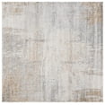 thumbnail image 1 of SAFAVIEH Vogue Clara Abstract Area Rug, Grey/Gold, 6'7" x 6'7" Square, 1 of 8