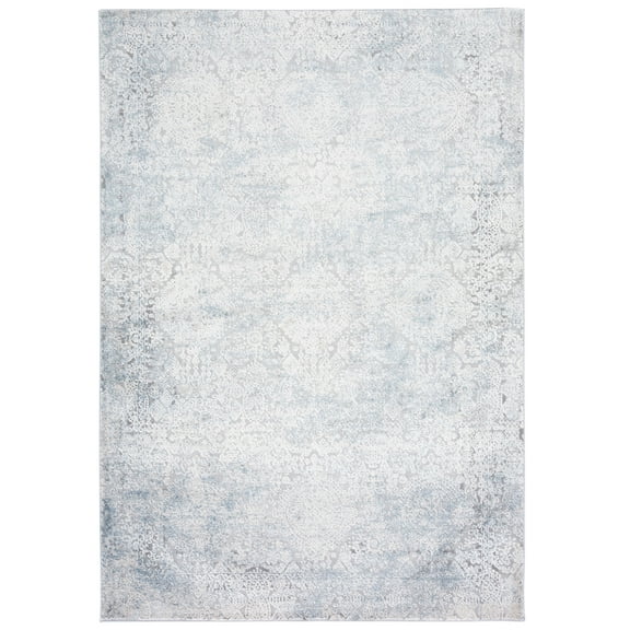 SAFAVIEH Vogue Darion Abstract Area Rug, Grey/Blue, 8' x 10'