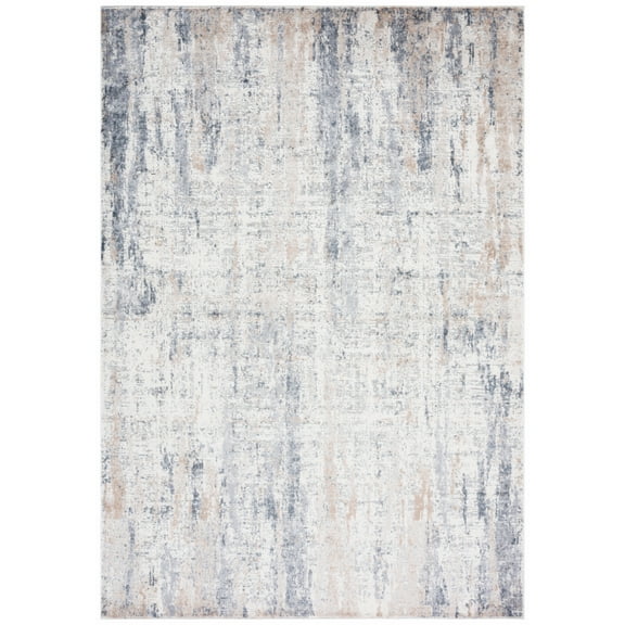 SAFAVIEH Vogue Denton Abstract Area Rug, Dark Grey/Grey, 8' x 10'