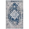 thumbnail image 1 of SAFAVIEH Vogue Edin Medallion Area Rug, Navy/Beige, 4' x 6', 1 of 8