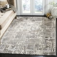 thumbnail image 1 of SAFAVIEH Vogue Henrika Abstract Geometric Area Rug, Grey/Cream, 5'1" x 7'6", 1 of 7