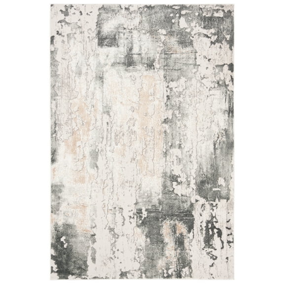 SAFAVIEH Vogue Janae Abstract Area Rug, Beige/Charcoal, 2' x 4'