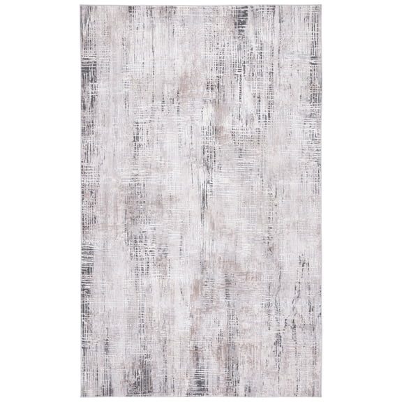 SAFAVIEH Vogue Martha Abstract Area Rug, Gray/Beige, 5'3" x 7'6"