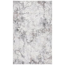 SAFAVIEH Vogue Mortimer Abstract Area Rug, Grey/Ivory, 4' x 6'