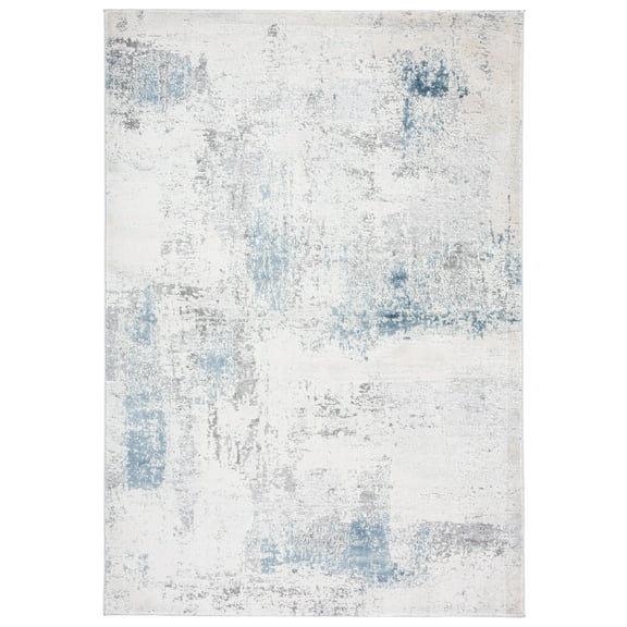SAFAVIEH Vogue Peregrine Abstract Area Rug, Grey/Blue, 8' x 10'