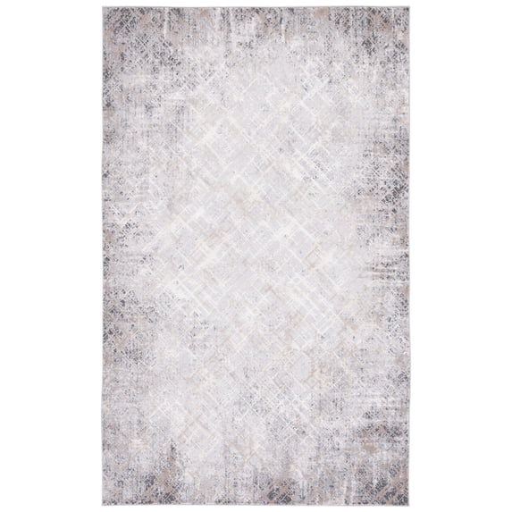 SAFAVIEH Vogue Shawn Abstract Area Rug, Beige/Grey, 5'3" x 7'6"