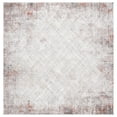 thumbnail image 1 of SAFAVIEH Vogue Shawn Abstract Area Rug, Rust/Grey, 6'7" x 6'7" Square, 1 of 8