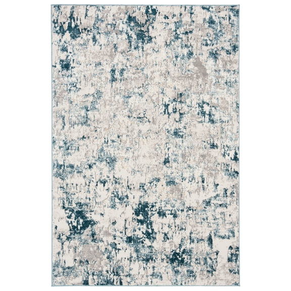 SAFAVIEH Vogue Tabitha Abstract Area Rug, Beige/Turquoise, 2' x 4'