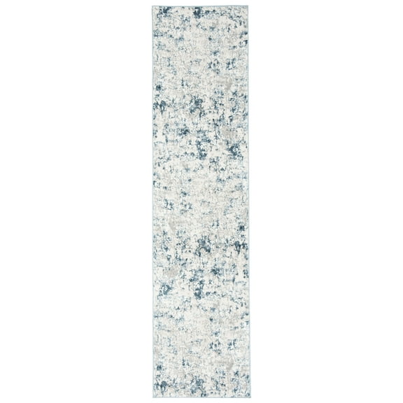 SAFAVIEH Vogue Tabitha Abstract Runner Rug, Beige/Turquoise, 2' x 10'