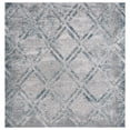 thumbnail image 1 of SAFAVIEH Vogue Warwick Geometric Area Rug, Grey/Blue, 6'7" x 6'7" Square, 1 of 8