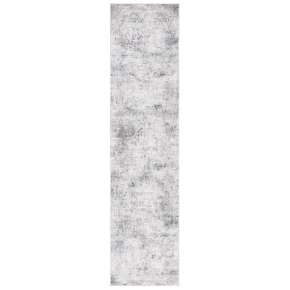 SAFAVIEH Vogue Wendell Abstract Runner Rug, Beige/Blue, 2' x 8'