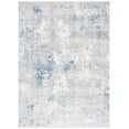 thumbnail image 1 of SAFAVIEH Whisper Bryon Abstract Area Rug, Grey/Blue Ivory, 8' x 10', 1 of 8