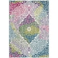 thumbnail image 1 of SAFAVIEH Watercolor Edna Abstract Colorful Area Rug, Ivory/Fuchsia, 9' x 12', 1 of 6