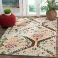 thumbnail image 1 of SAFAVIEH Watercolor Merrill Abstract Colorful Area Rug, Light Yellow/Blue, 8' x 10', 1 of 6