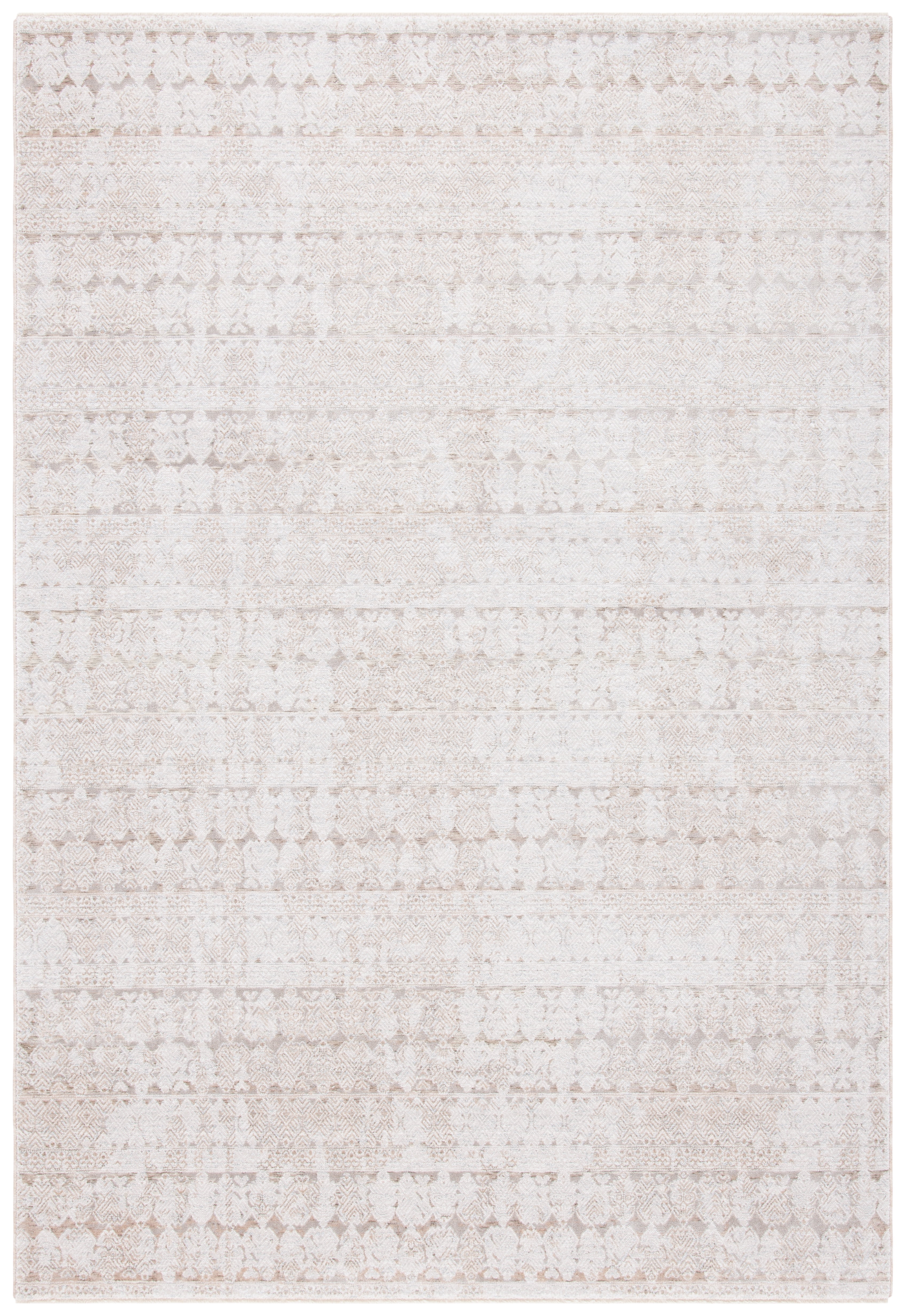 SAFAVIEH Webster Janie Abstract Area Rug, Beige/Grey, 9' x 12'