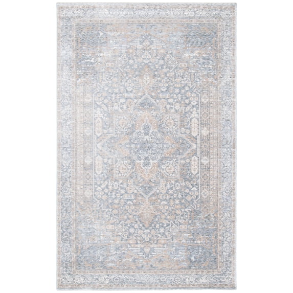 SAFAVIEH Webster Kelsang Abstract Area Rug, Grey/Beige, 5' x 8'