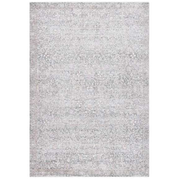 SAFAVIEH Webster Natasha Abstract Area Rug, Grey/Beige, 9' x 12'