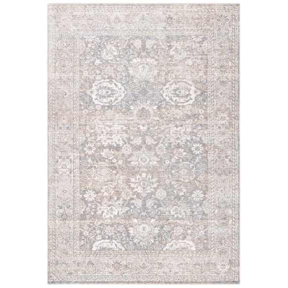 SAFAVIEH Webster Neofit Abstract Area Rug, Grey/Beige, 4' x 6'